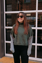 Load image into Gallery viewer, Fern Color Block Sweater
