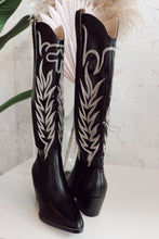 Load image into Gallery viewer, Midnight Mayhem Embroidered Boots
