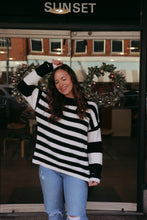Load image into Gallery viewer, Guest List Striped Sweater

