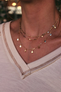 Star Power Double Layer Necklace
