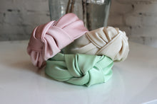 Load image into Gallery viewer, Large Satin Knot Headband
